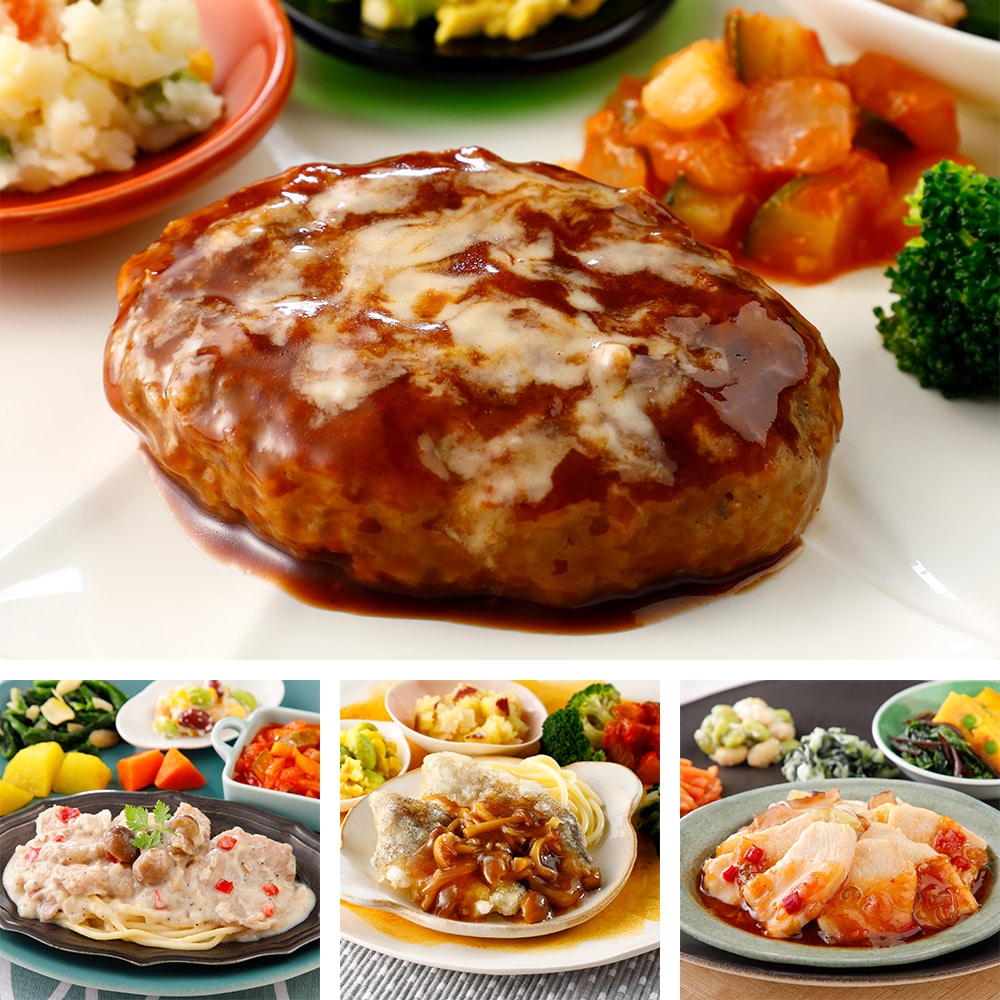 ニチレイのヘルシー食品 健康管理食 ダイエット食気くばり御膳 洋食 中華7食コース 21秋冬 冷凍 ヘルシー食品のページです