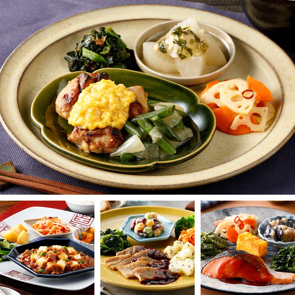 脂質Bセット 2026春夏(冷凍): 健康管理食｜ヘルシー宅配弁当・冷凍食品