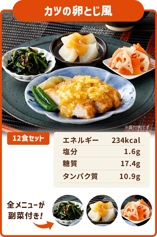 カツの卵とじ風