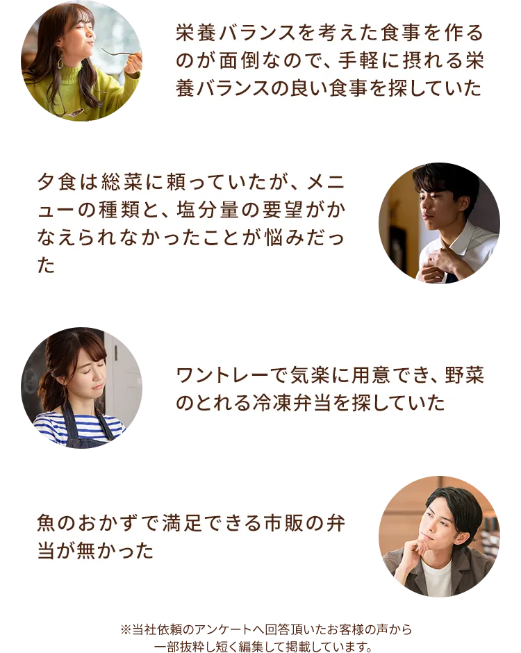 お客さまの声